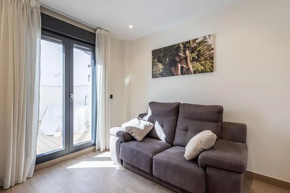 Wohnzimmer von Haus oder Chalet zum Verkauf in Albolote mit Klimaanlage, Heizung und Terrasse