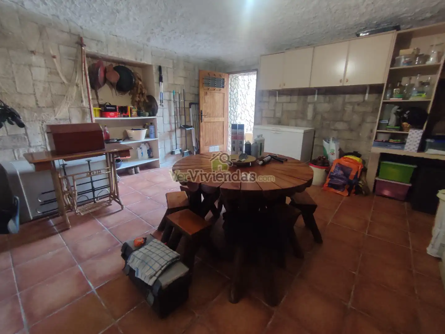 Cocina de Casa o chalet en venta en Vallirana con Aire acondicionado, Calefacción y Jardín privado
