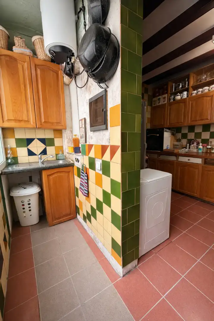 Cuina de Pis en venda en Barcelona amb Balcó