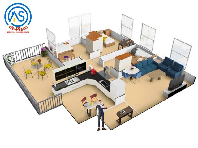 Piso en Alquiler en Calle Pantano de Búbal, 10 en Salvador Allende