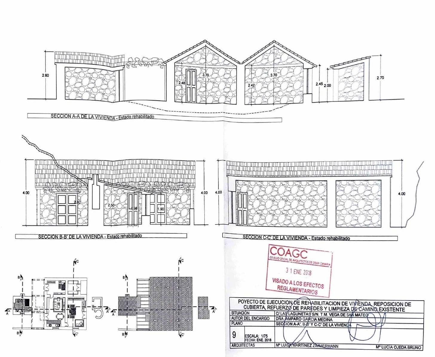 Country house for sale in Vega de San Mateo