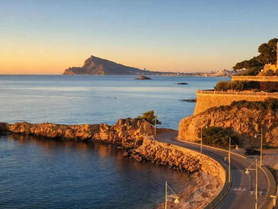 Exterior view of Flat for rent in Altea  with Air Conditioner, Terrace and Balcony