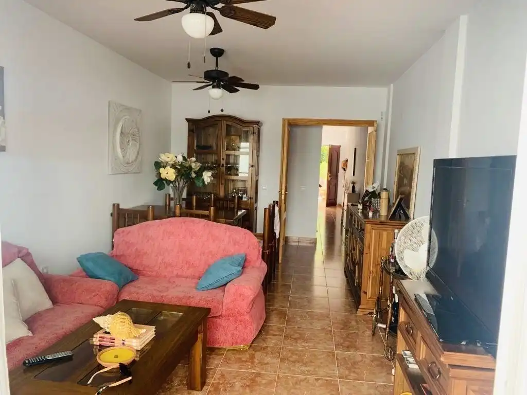 Sala de estar de Casa o chalet en venta en Torrox con Aire acondicionado, Calefacción y Jardín privado