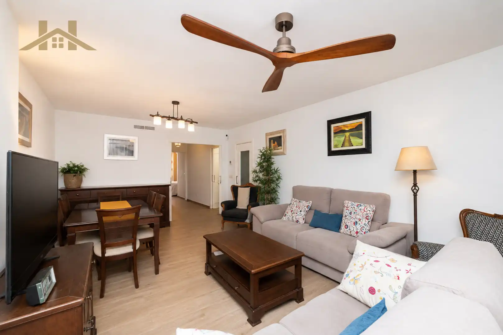 Sala de estar de Piso en venta en Centro