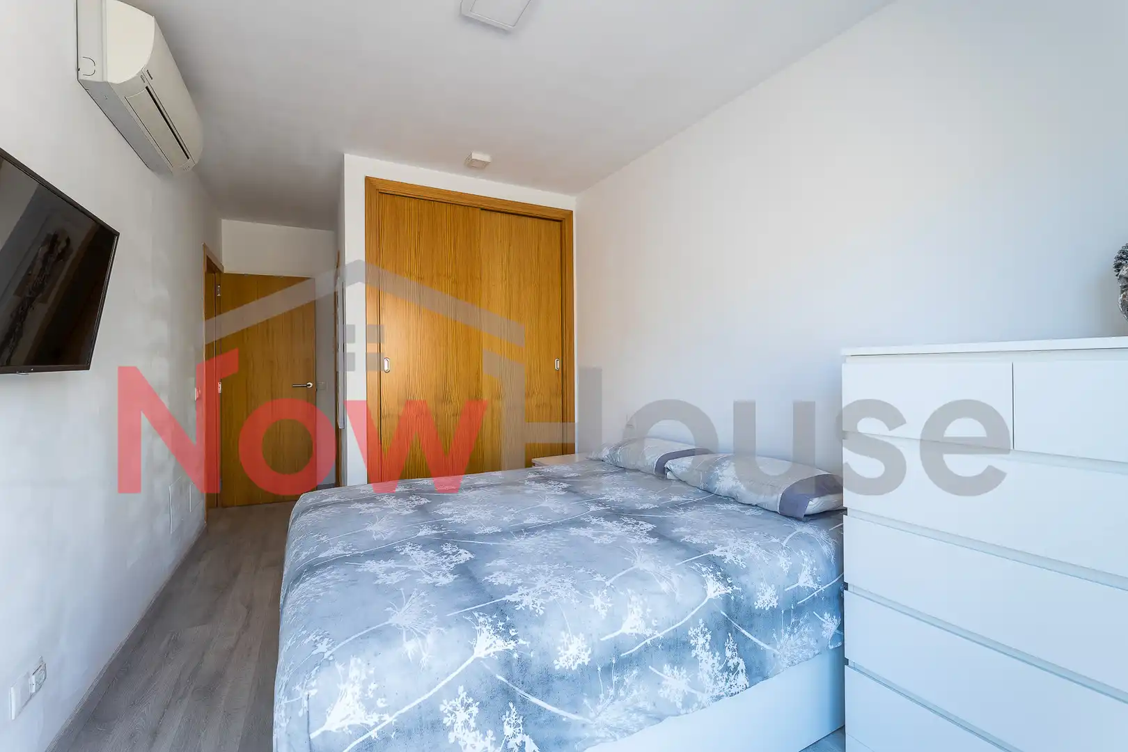 Schlafzimmer von Wohnung zum Verkauf in Sa Pobla mit Klimaanlage, Heizung und Parkett