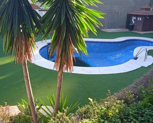 Swimming pool of Flat for sale in Málaga Capital  with Air Conditioner, Heating and Private garden