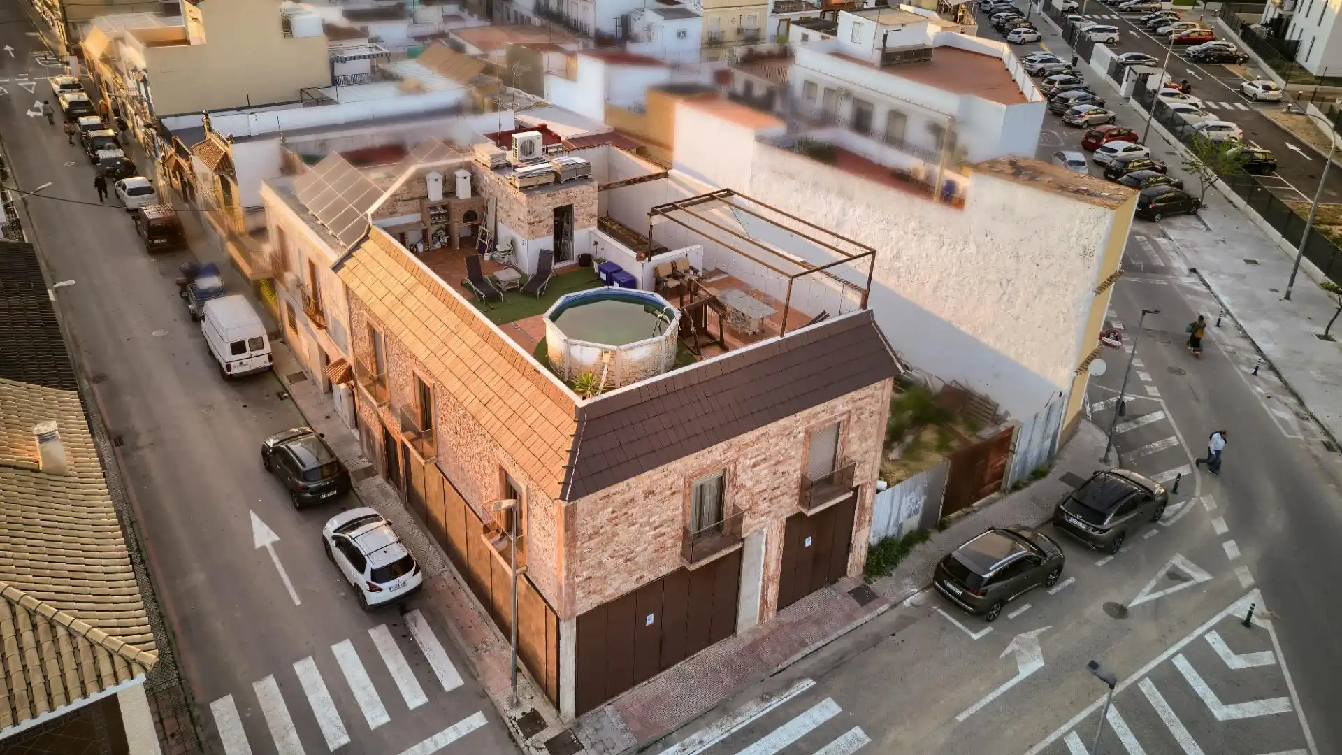Vista exterior de Casa o chalet en venta en Bormujos con Aire acondicionado, Terraza y Trastero
