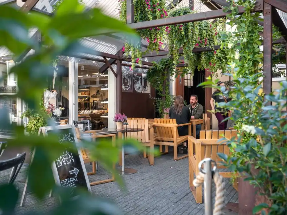 Terrasse von Fabrik Grundstücke zum Verkauf in Badalona