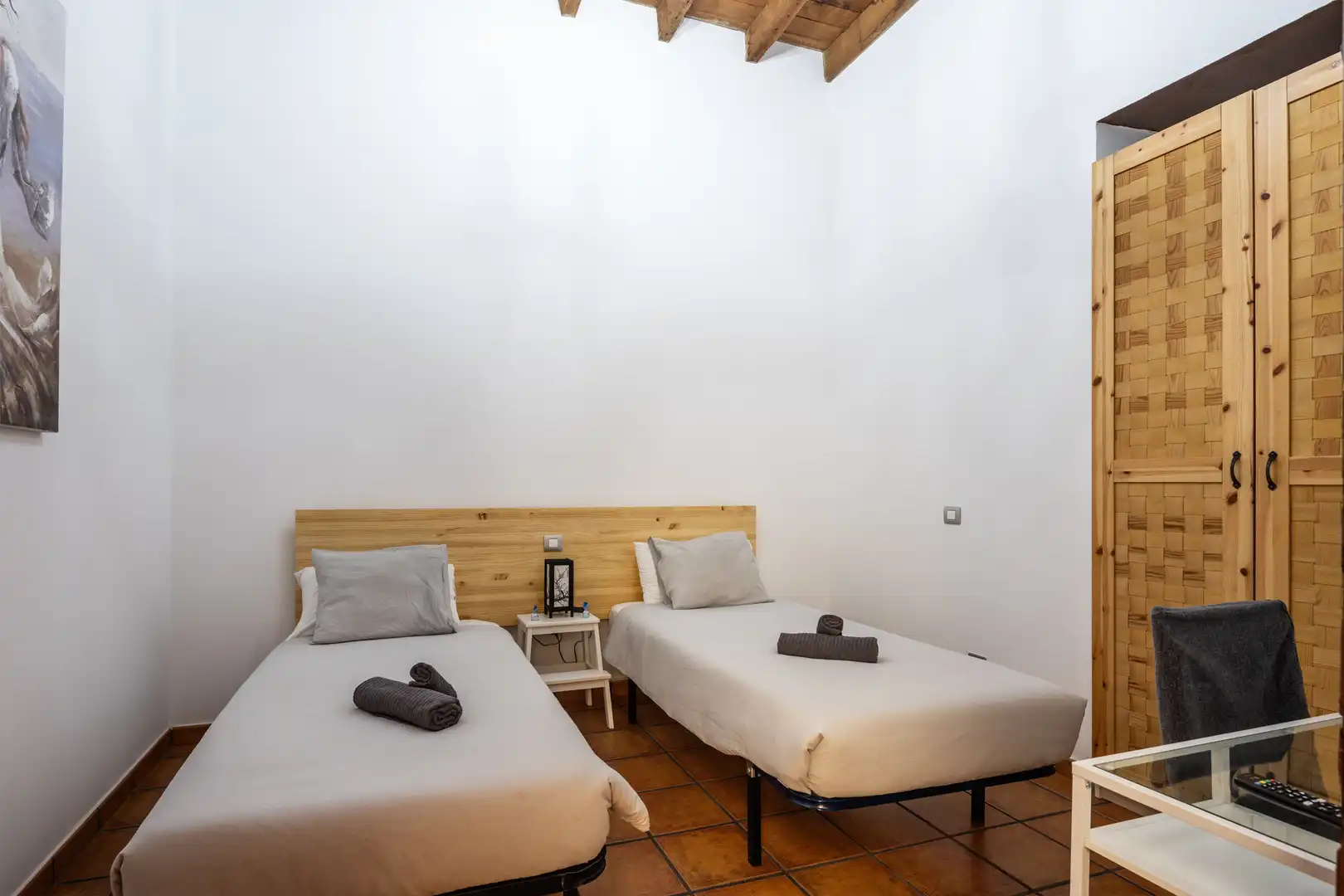 Dormitori de Casa adosada en venda en Santa María de Guía de Gran Canaria amb Terrassa, Moblat i Balcó