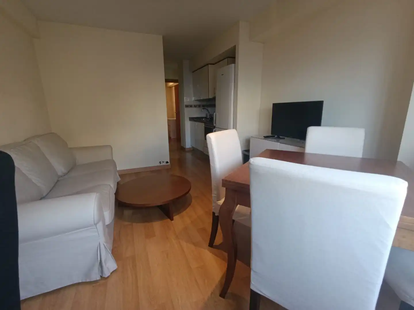 Sala de estar de Apartamento de alquiler en Málaga con Aire acondicionado y Amueblado