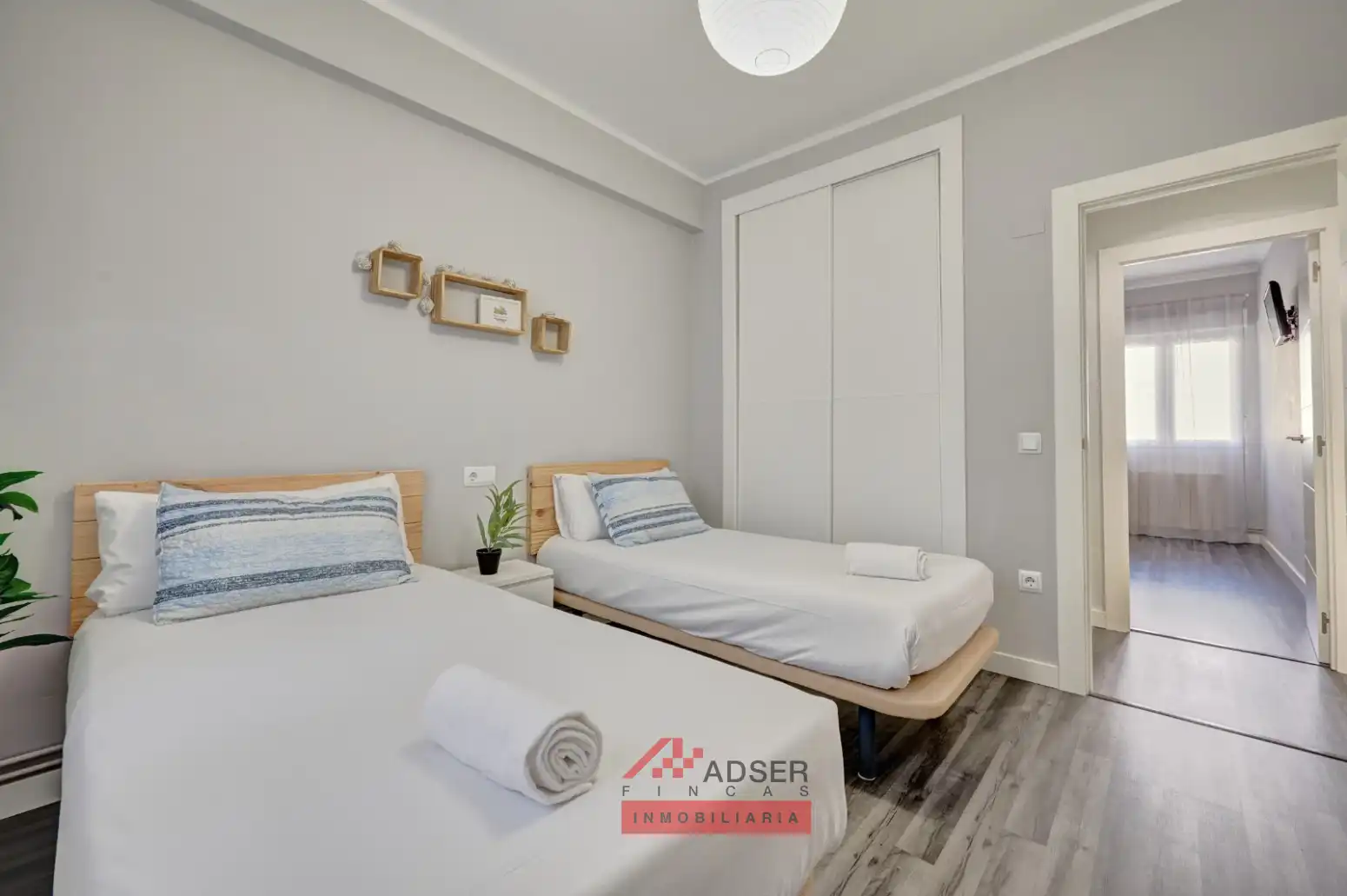 Bedroom of Flat for sale in  Logroño  with Heating and Terrace