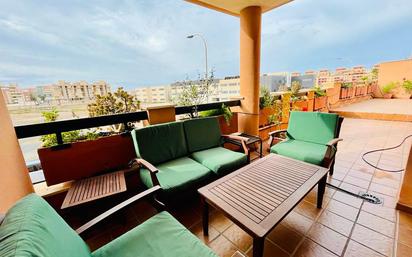 Terrace of Flat for sale in Roquetas de Mar  with Air Conditioner and Terrace