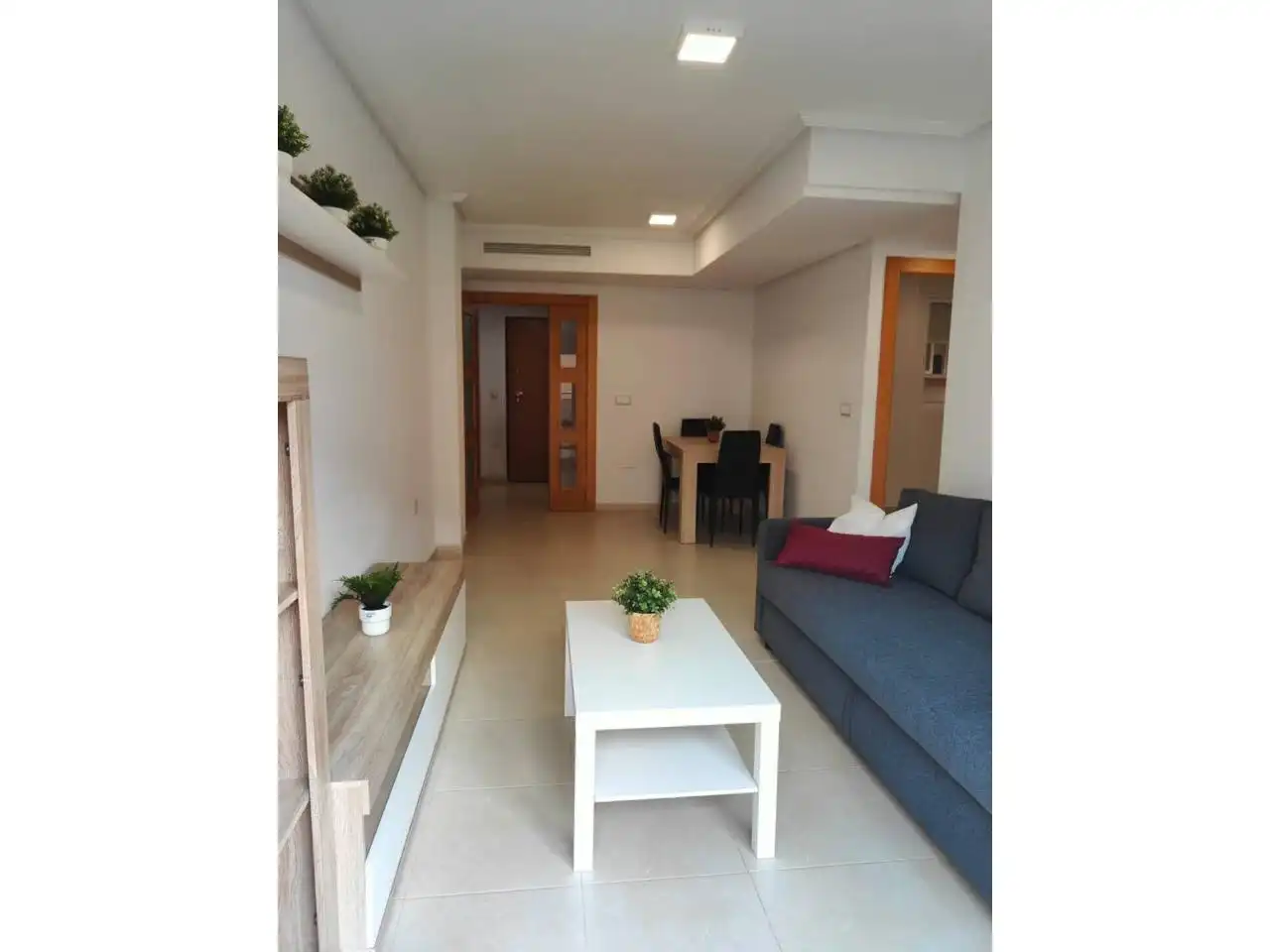 Living room of Flat for sale in Murcia  with Air Conditioner, Storage room and Furnished
