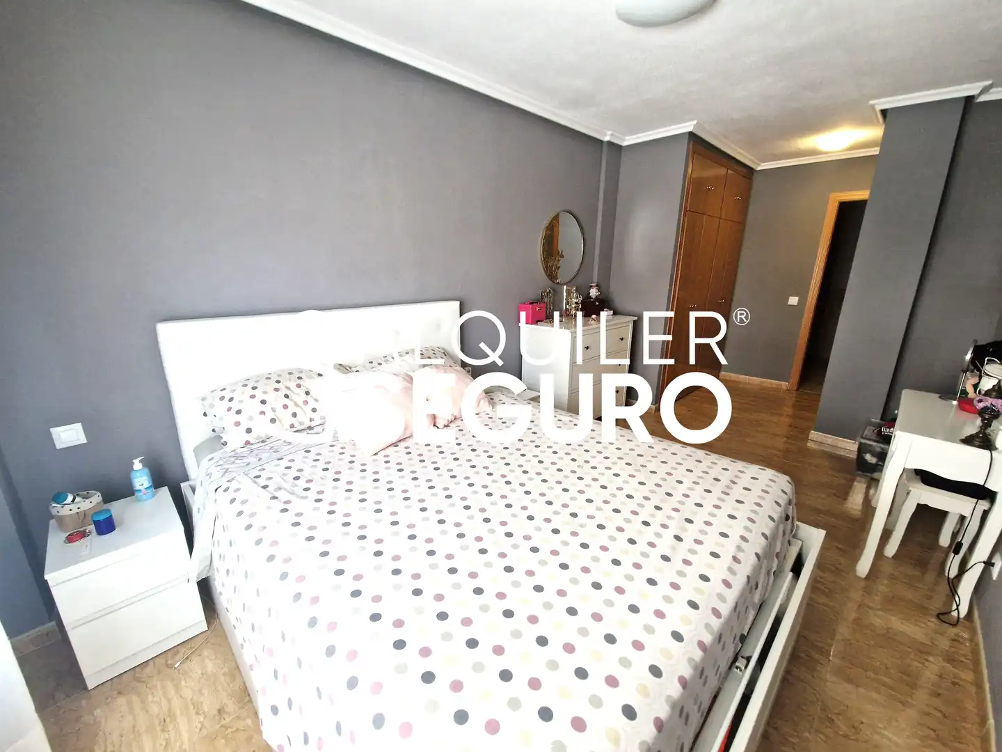 Schlafzimmer von Wohnung zur Miete in Humanes de Madrid mit Klimaanlage, Heizung und Terrasse