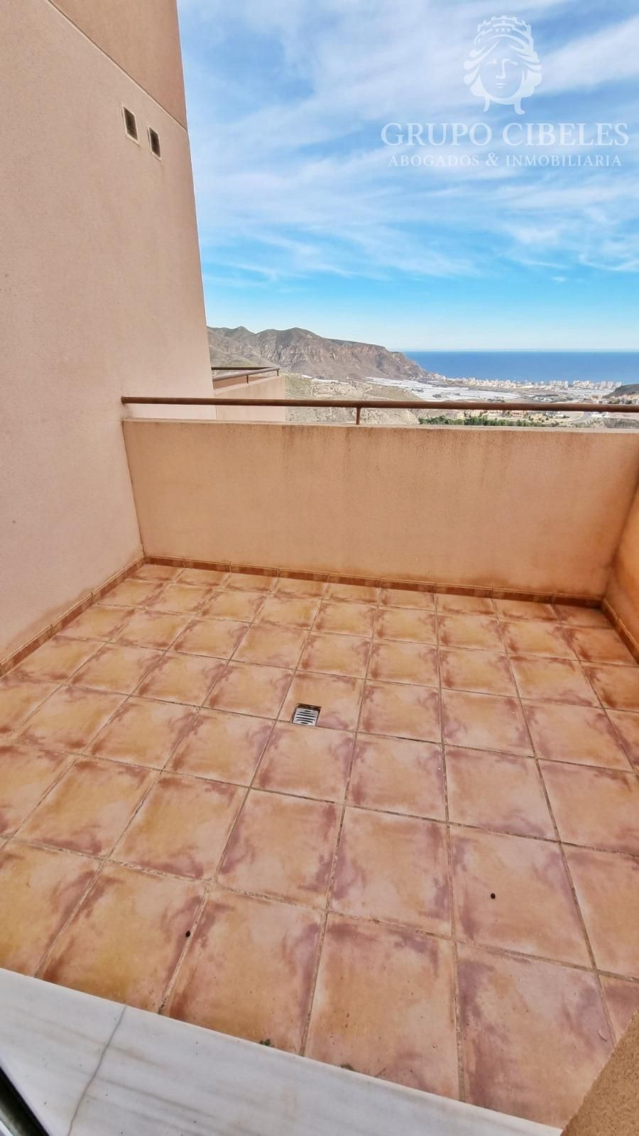 Terrasse von Wohnung miete in Vícar mit Terrasse