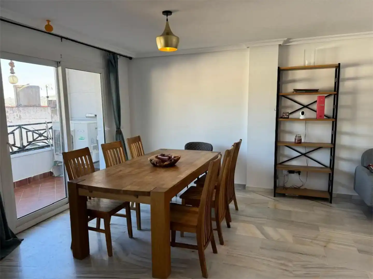 Menjador de Apartament en venda en Calpe / Calp amb Aire condicionat, Piscina i Balcó