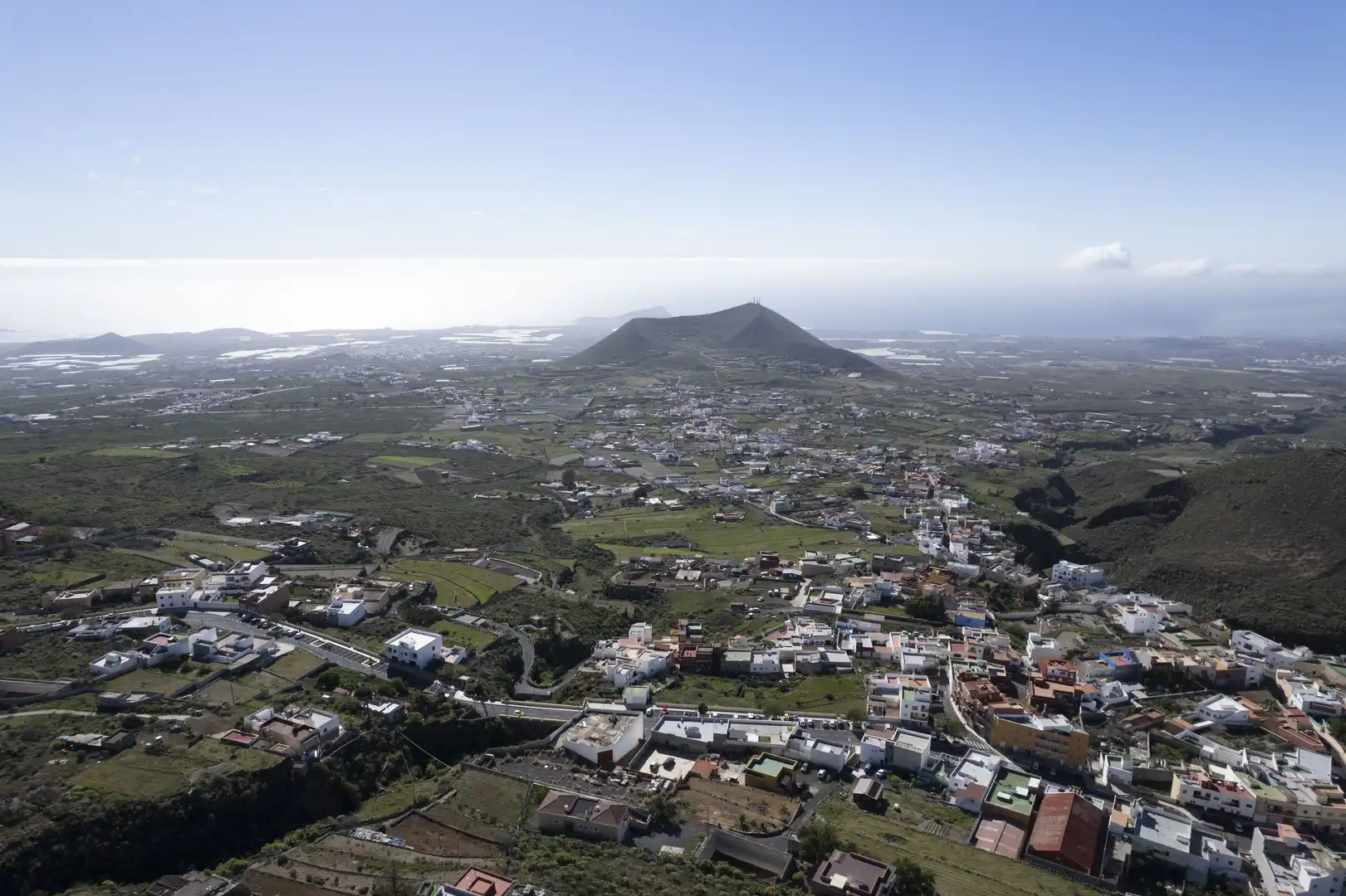 Vista exterior de Casa o chalet en venta en Granadilla de Abona con Aire acondicionado, Jardín privado y Terraza