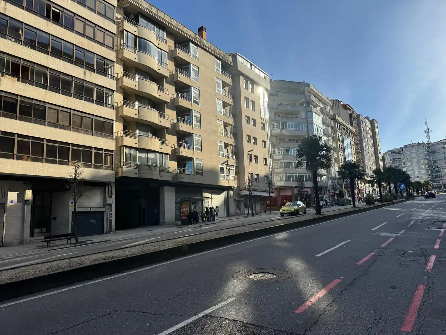 Exterior view of Flat for sale in Vigo   with Heating, Furnished and Oven