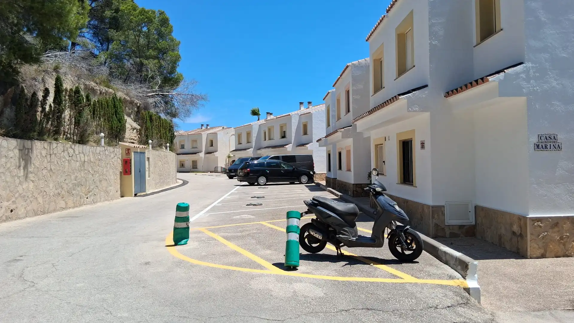 Parking de Casa o chalet en venta en Calpe / Calp con Aire acondicionado, Calefacción y Terraza