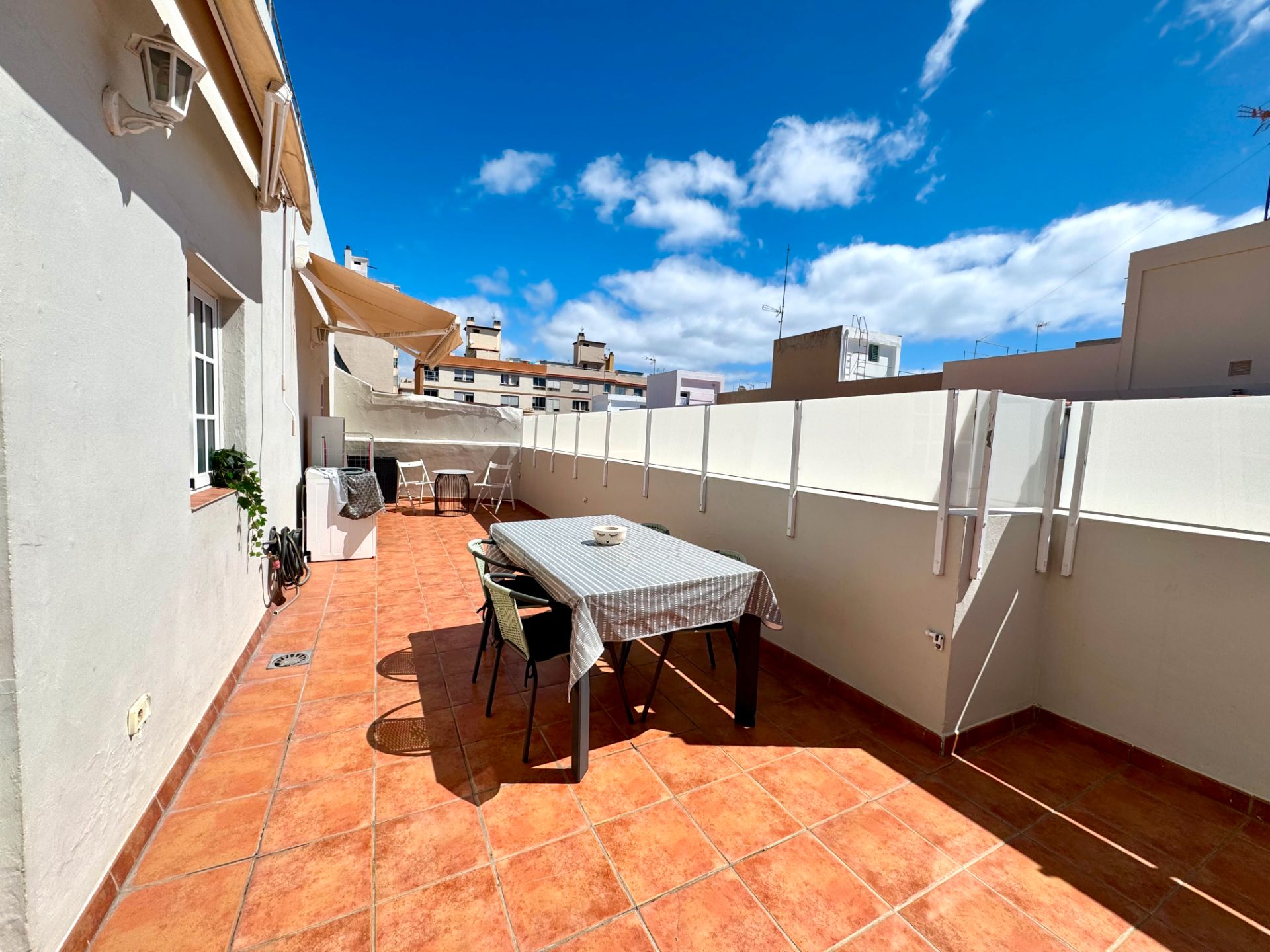 Terrace of Attic to rent in  Santa Cruz de Tenerife Capital  with Terrace, Furnished and Washing machine