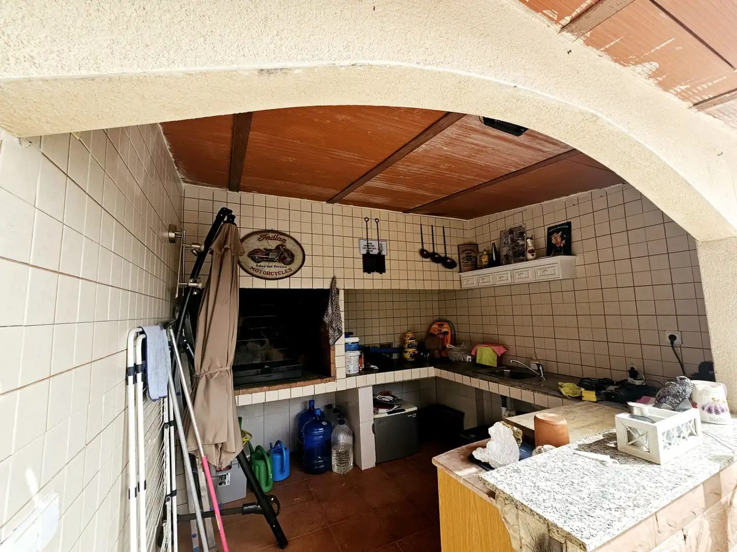 Cuina de Casa o xalet en venda en Librilla amb Aire condicionat, Jardí privat i Piscina