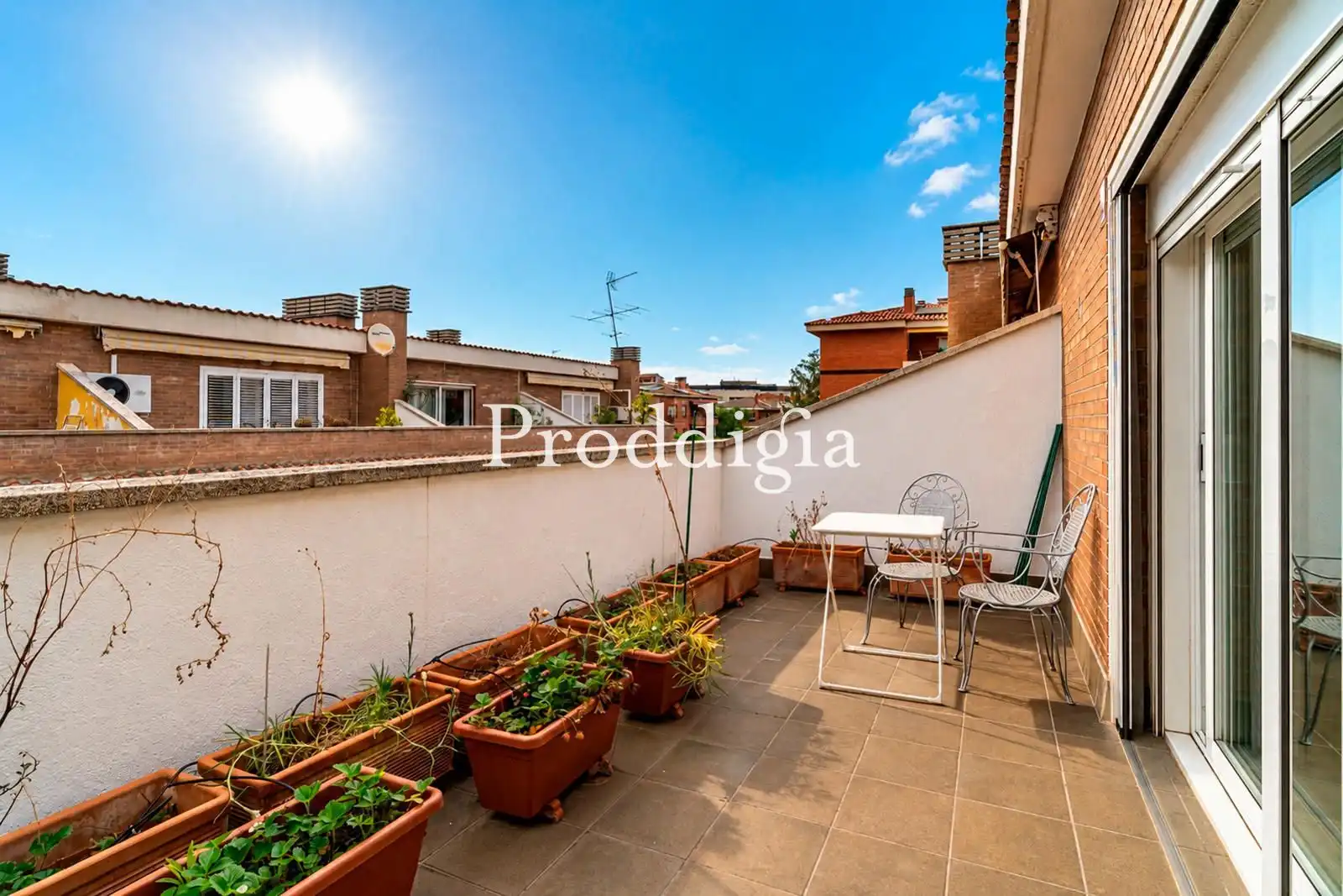 Terraza de Casa adosada en venta en Sant Cugat del Vallès con Terraza, Piscina y Piscina comunitaria