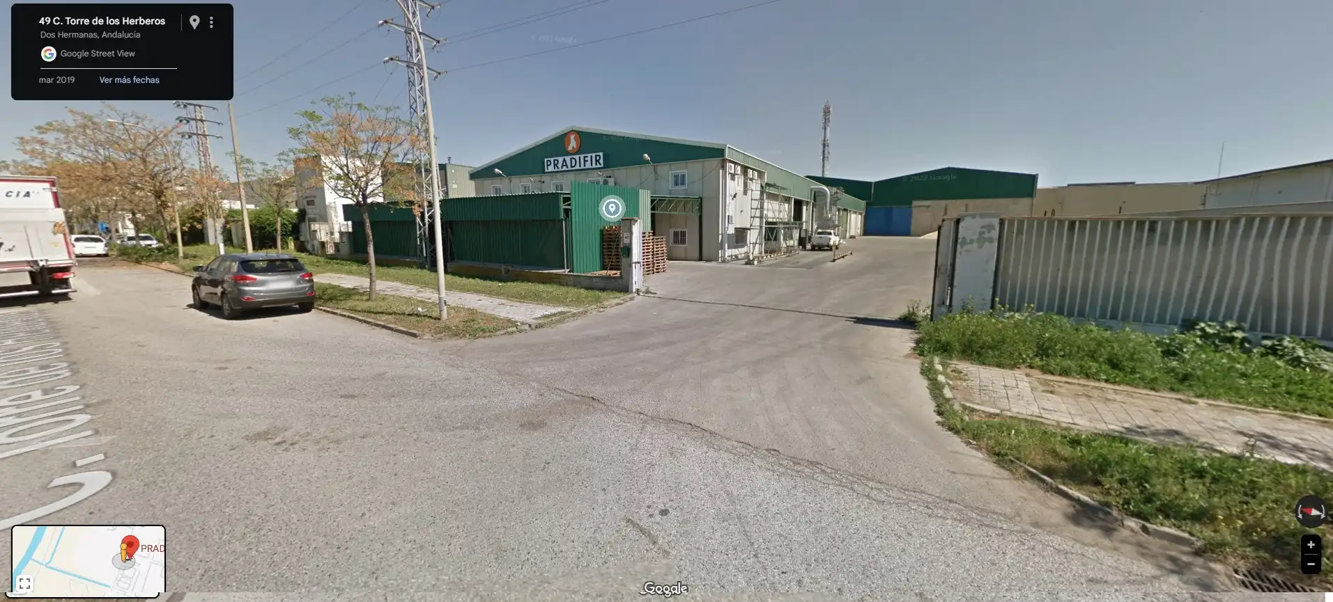 Exterior view of Industrial buildings for rent in Dos Hermanas