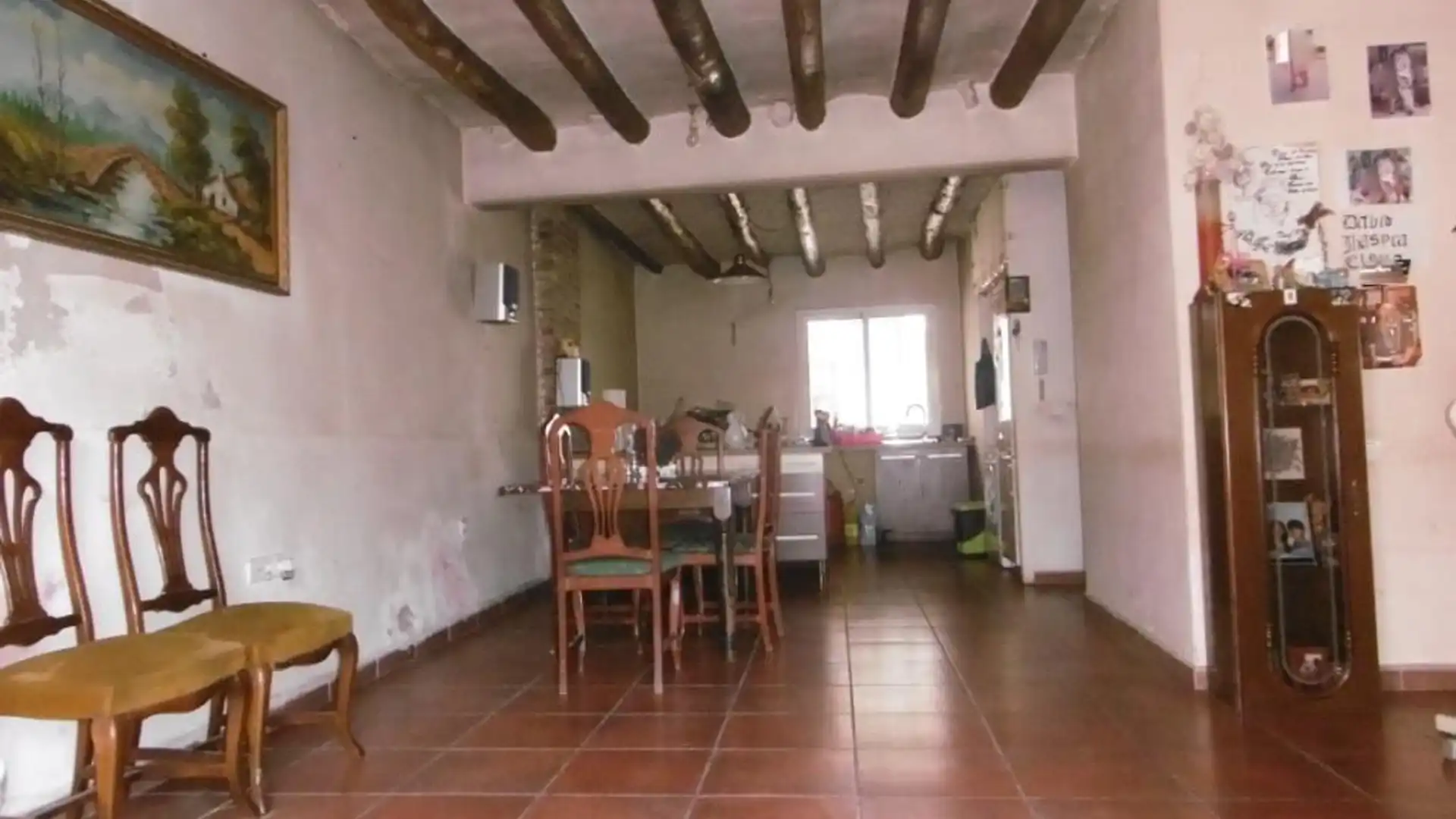 Dining room of Houses for sale in Albalate de Cinca  with Terrace, Storage room and Balcony