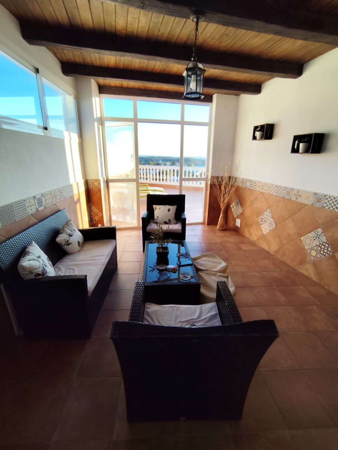 Living room of Single-family semi-detached for sale in Arcos de la Frontera  with Terrace and Storage room