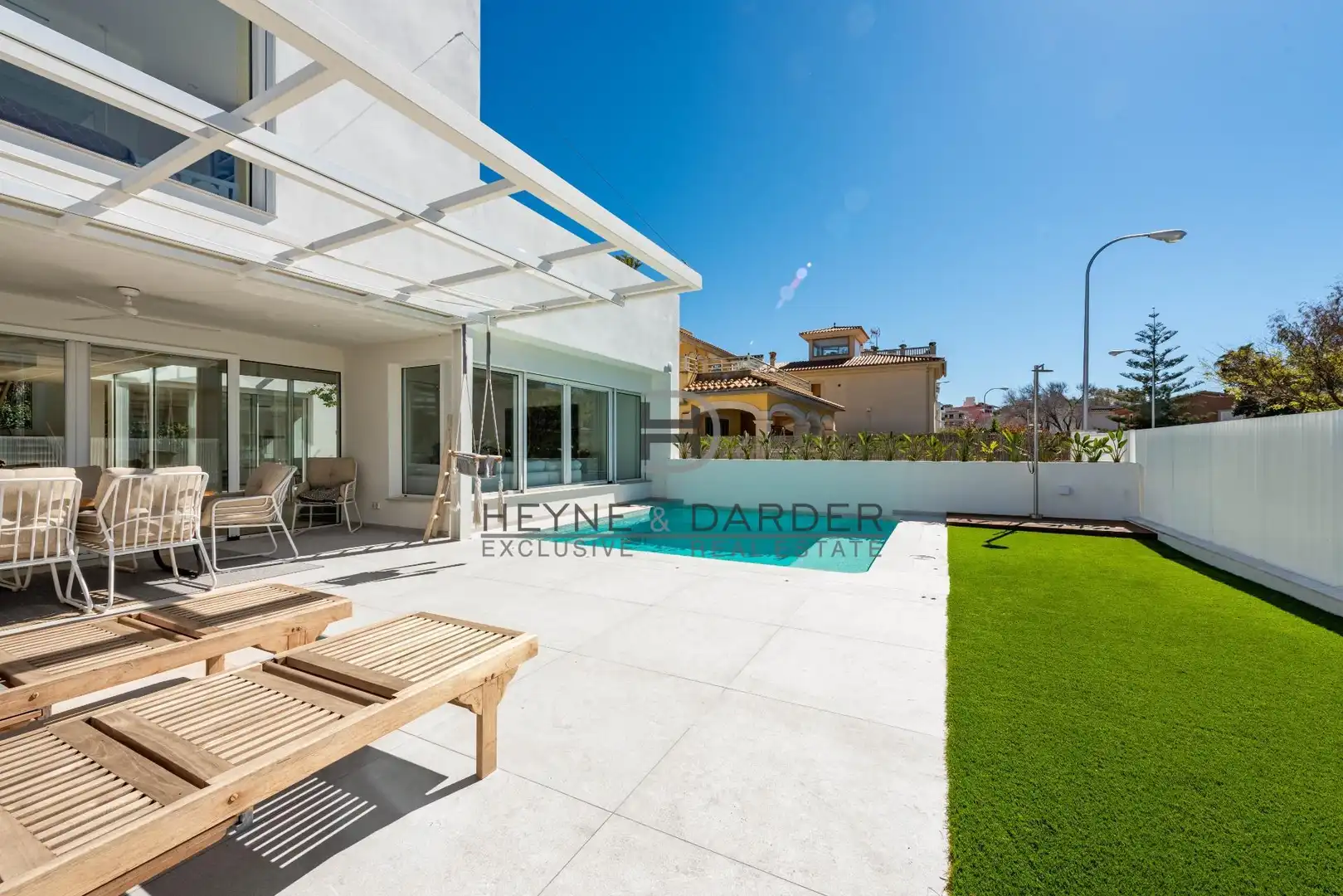 Terrassa de Casa o xalet en venda en  Palma de Mallorca amb Aire condicionat, Calefacció i Jardí privat