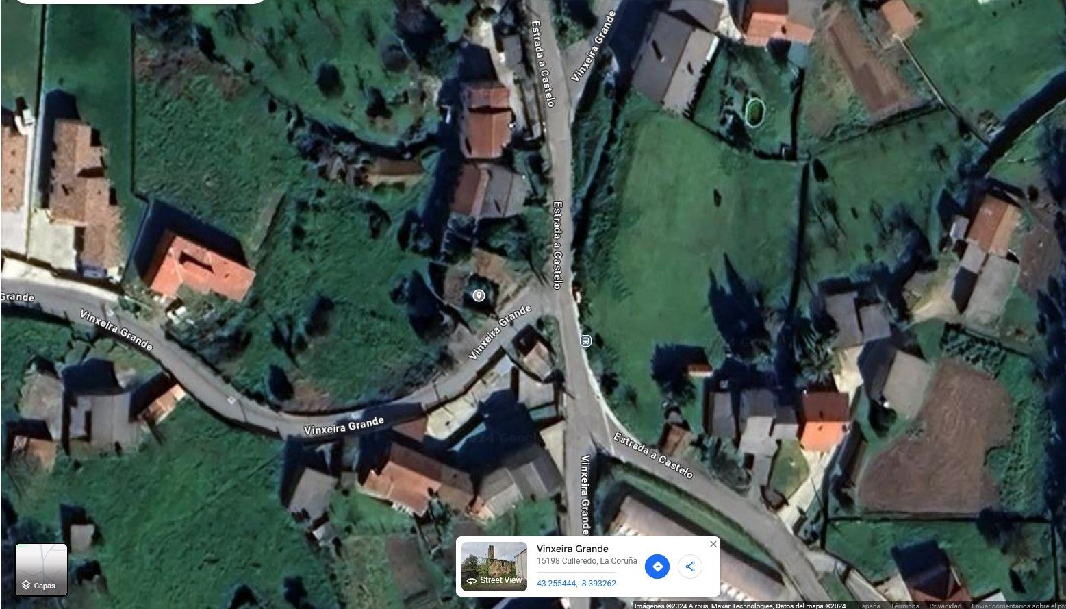 Vista exterior de Casa o chalet en venta en Culleredo