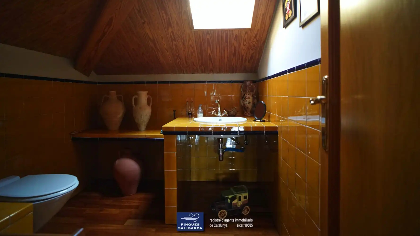 Baño de Casa o chalet en venta en Canovelles con Aire acondicionado, Calefacción y Terraza