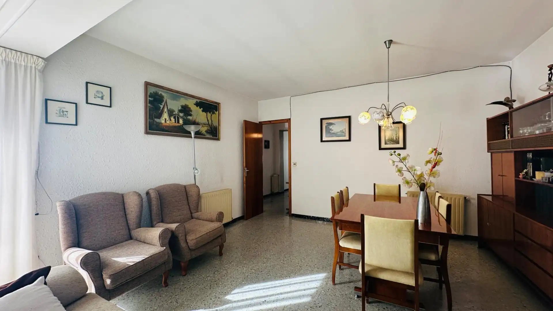 Sala de estar de Casa o chalet en venta en Amposta con Aire acondicionado, Amueblado y Balcón