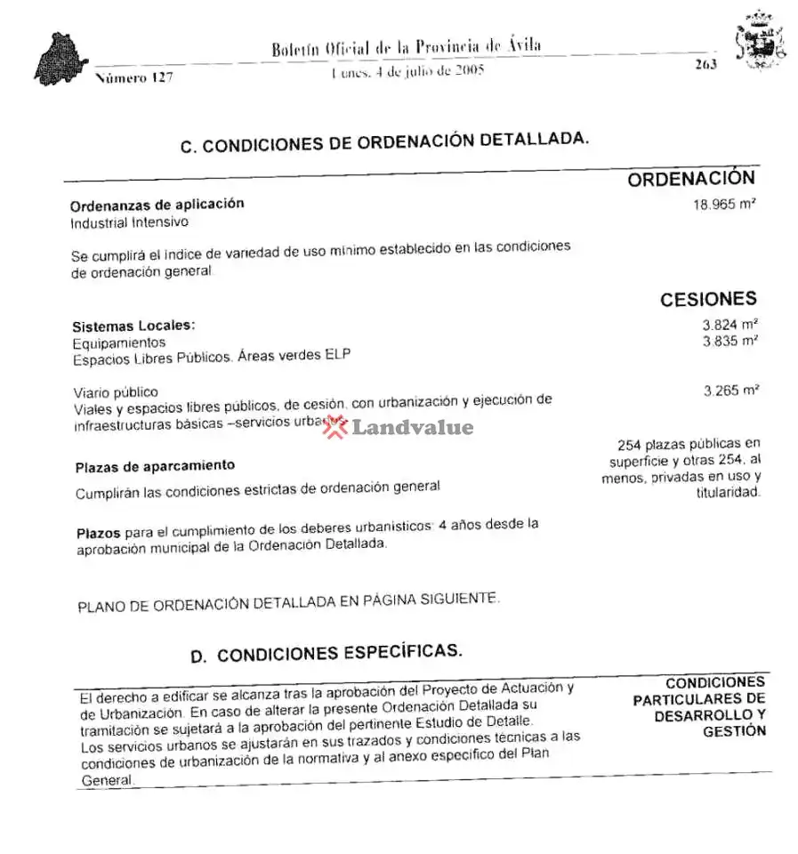 Terreny industrial en venda en Ávila