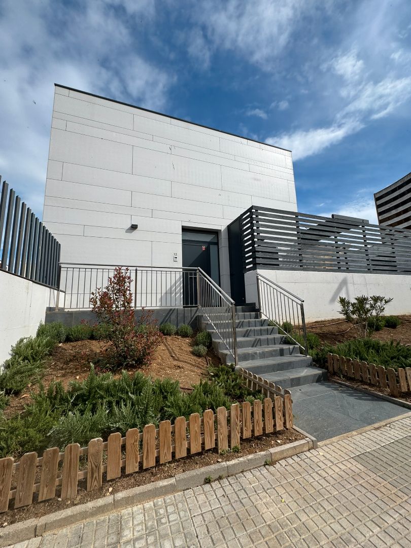 Exterior view of House or chalet to rent in L'Escala  with Air Conditioner, Heating and Parquet flooring