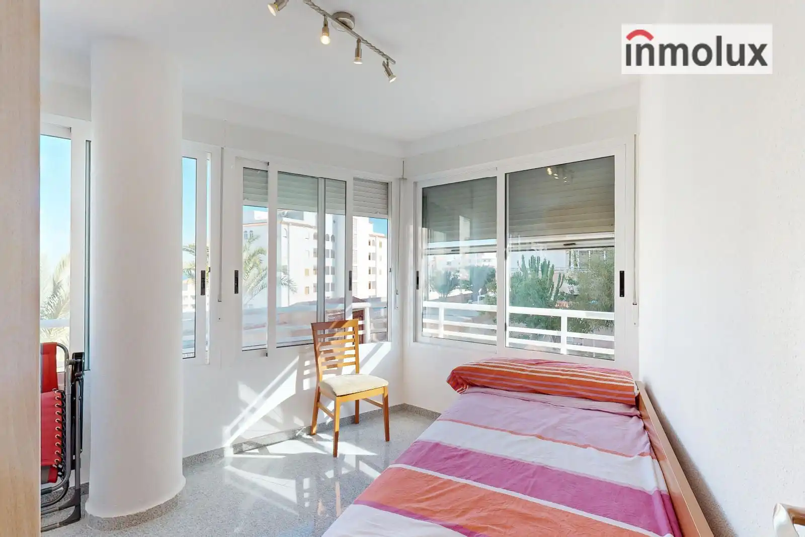 Bedroom of Flat for sale in Elche / Elx  with Terrace, Swimming Pool and Community pool