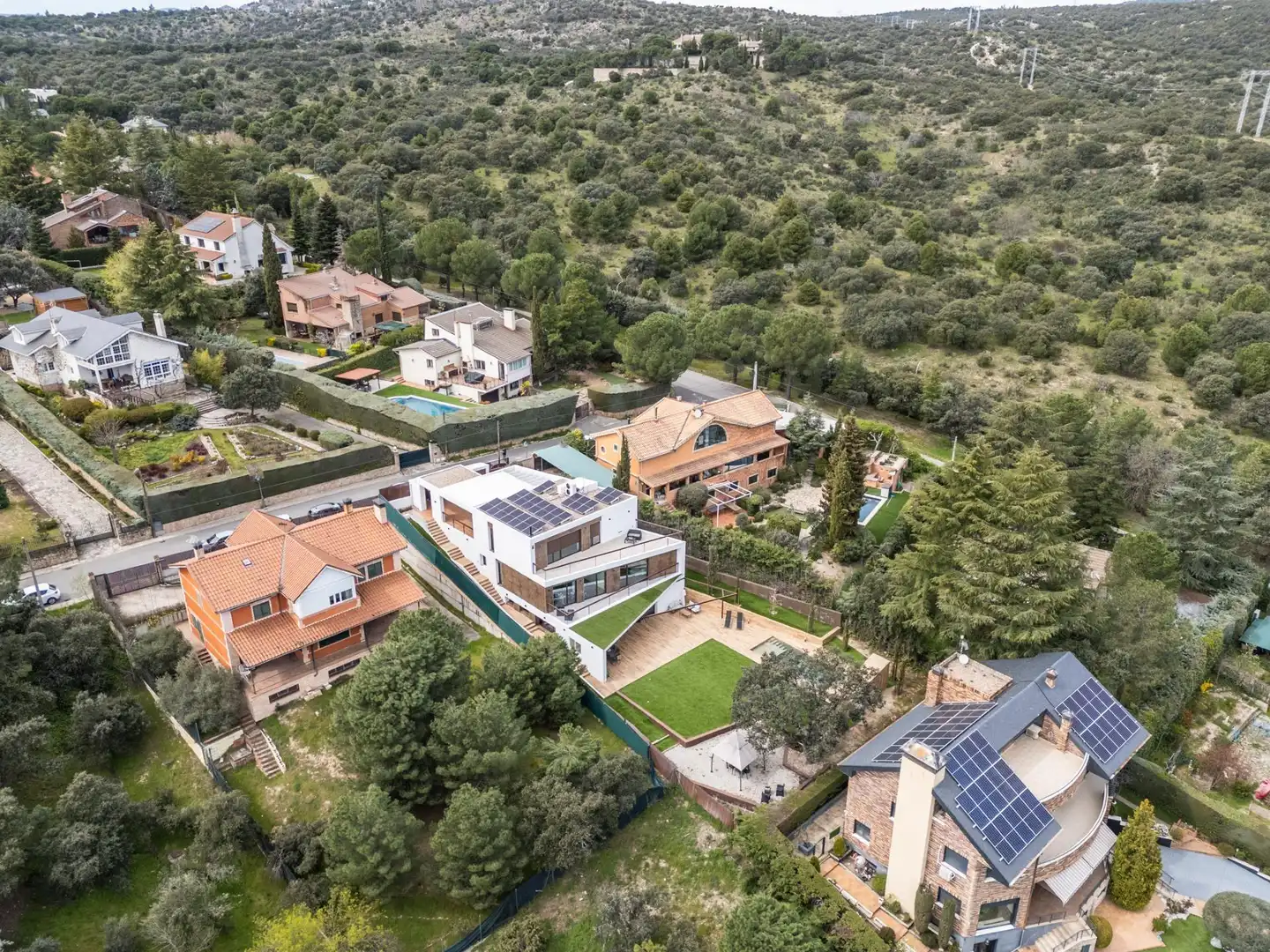 Jardí de Casa o xalet en venda en Torrelodones amb Aire condicionat, Calefacció i Jardí privat