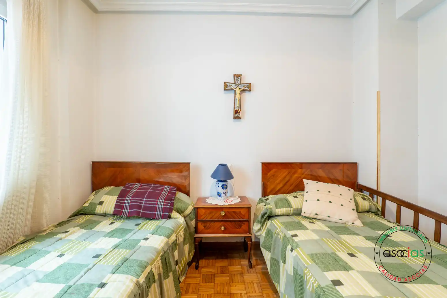 Schlafzimmer von Wohnung zum Verkauf in Gijón  mit Heizung und Balkon