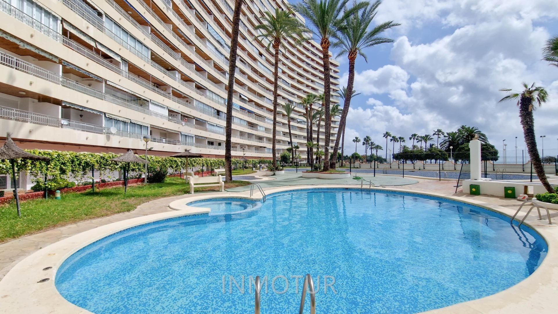 Swimming pool of Apartment for sale in Cullera  with Private garden, Terrace and Balcony