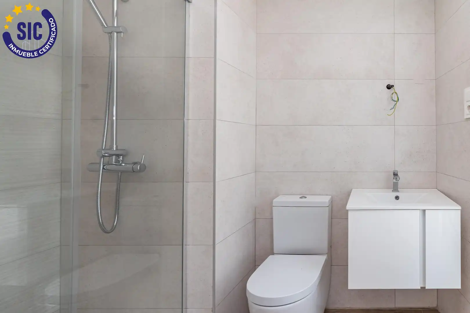 Badezimmer von Dachboden zum Verkauf in Peñíscola / Peníscola mit Heizung, Privatgarten und Terrasse