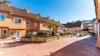 Exterior view of Single-family semi-detached for sale in Boadilla del Monte  with Air Conditioner, Heating and Private garden