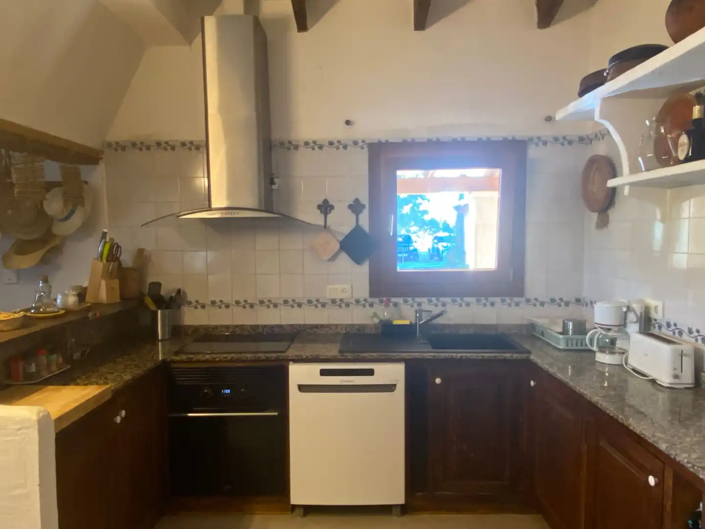 Cocina de Casa o chalet de alquiler en Santa María del Camí con Terraza y Balcón