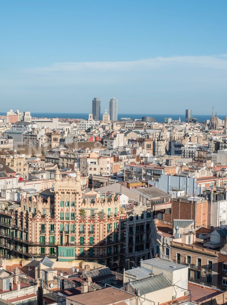 Vista exterior de Garatge en venda en  Barcelona Capital