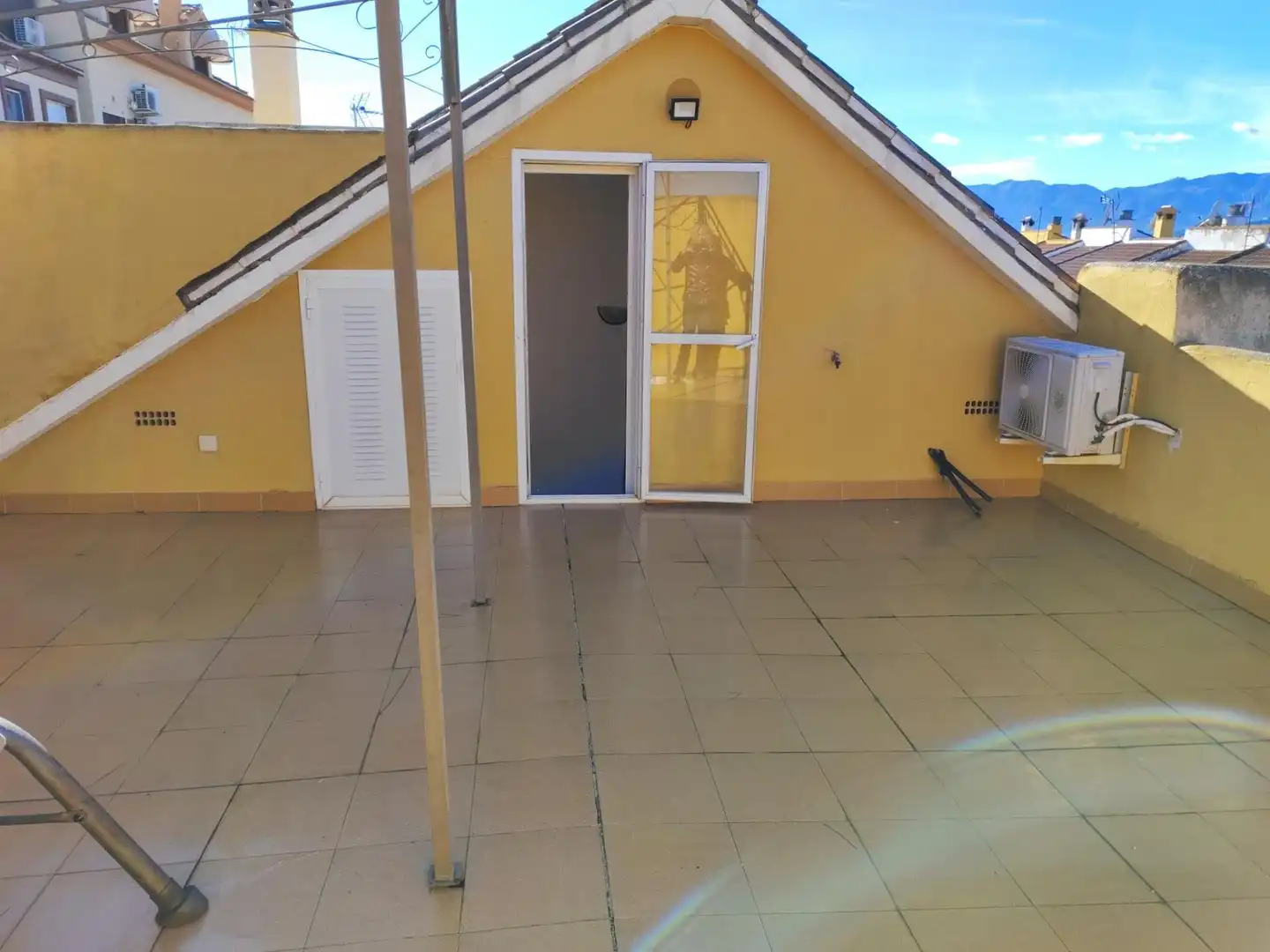 Terrassa de Casa adosada en venda en Málaga amb Aire condicionat, Calefacció i Jardí privat