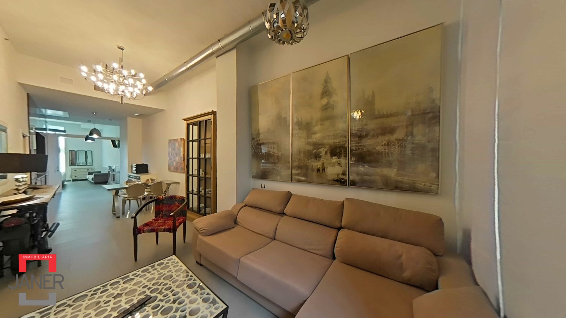 Living room of Loft for sale in  Sevilla Capital  with Air Conditioner