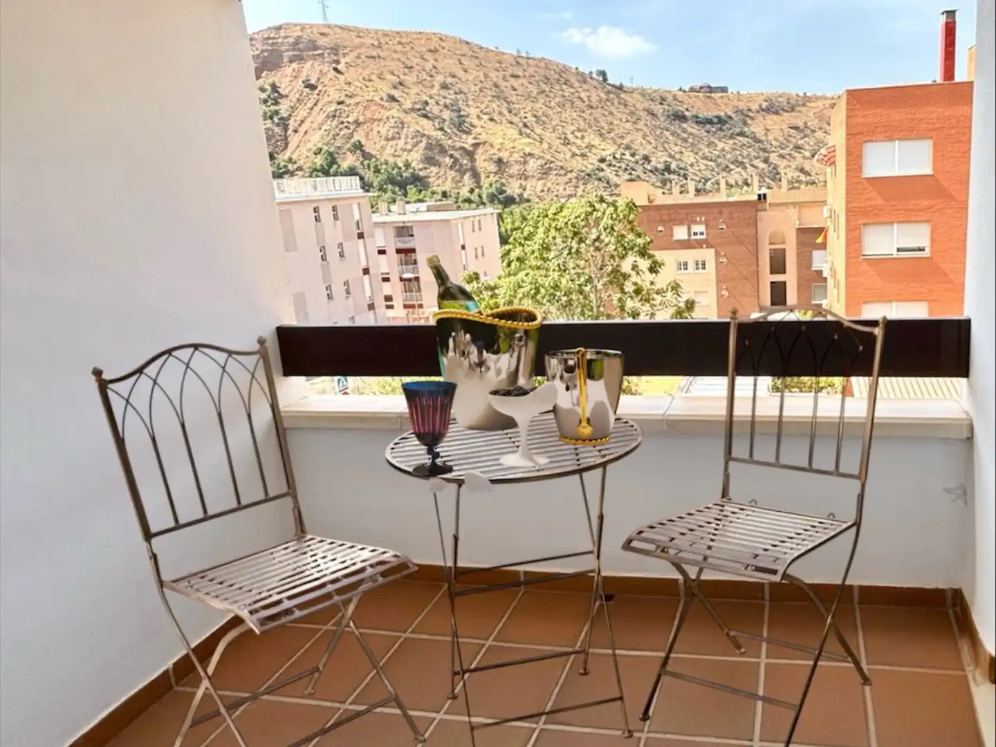 Terrace of Flat for sale in  Granada Capital  with Air Conditioner, Terrace and Swimming Pool