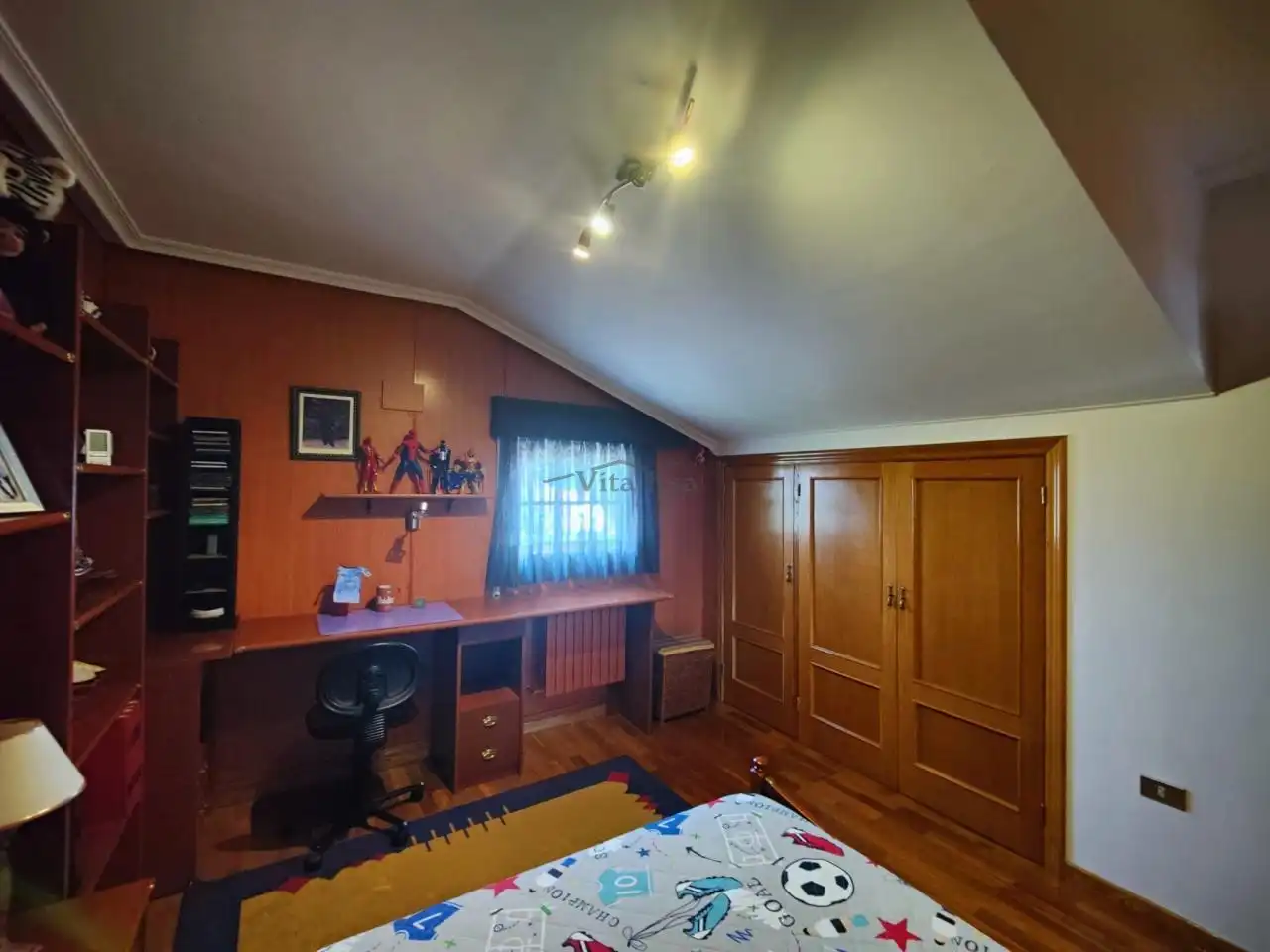 Bedroom of Houses for sale in Ourense Capital   with Heating, Private garden and Swimming Pool