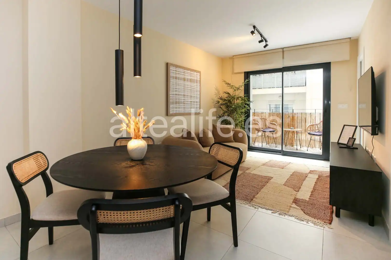 Living room of Apartments for rent in Altea  with Air Conditioner, Furnished and Oven