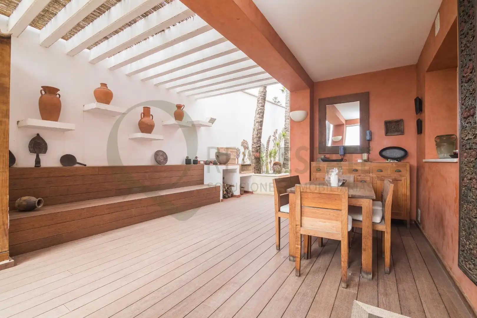 Terrassa de Casa o xalet en venda en Alicante / Alacant amb Calefacció, Jardí privat i Terrassa