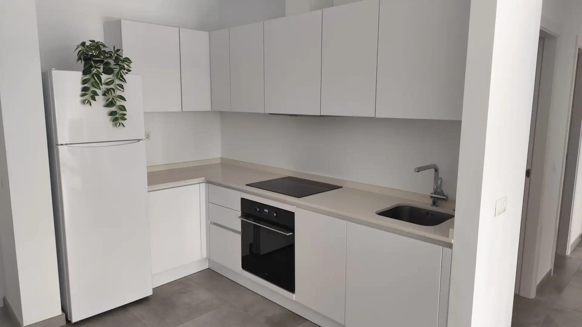 Kitchen of Flat for rent in San Cristóbal de la Laguna  with Furnished, Oven and Washing machine